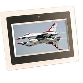 Living Images 7" Lumina Photo Black Digital Photo Frame