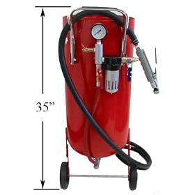Professional 20 Gallon Sandblaster Abrasive Media Tank by generic