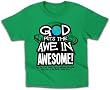 Awe In Awesome - Kids Christian T-Shirt Awe In Awesome - Kids Christian T-Shirt