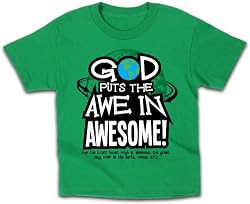 Awe In Awesome - Kids Christian T-Shirt