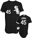 Bobby Jenks Black Majestic Authentic 2009 Alternate On-Field Chicago White Sox Jersey - 40