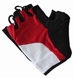 SAGISAKA(サギサカ) CYCLE GEAR サイクルグローブ 指切 L レッド 84088