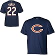 Mens Chicago Bears #22 Matt Forte Name & Number Tshirt