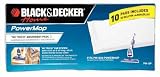 Black & Decker PM-DP Power Mop No Touch Replacement Pads, 10 Pack