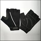 BRAND NEW BLACK AMARA CYCLING / GYM TRAINING GLOVES ULTRA LIGHT WEIGHT