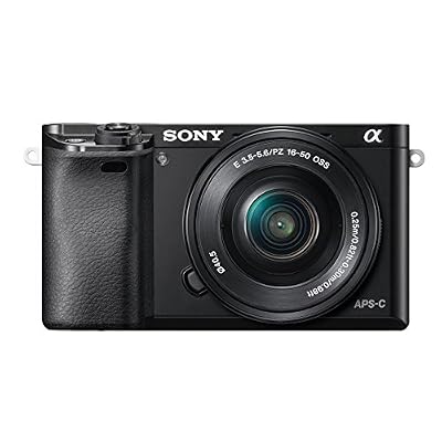 Sony A6000 ILCE6000LB.CEC Kit Compact numérique hybride 3" (7,62 cm) 24,3 Mpix Zoom optique 3x Wi-Fi/HDMI/USB Noir + Objectif 16-50 mm rétractable