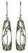 Silver Ladies Celtic Dropper Earrings