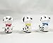 Replacement Dog Figurines for Haktoys Dalmatian Spotty Dog Chasing Game (Pack of 3)