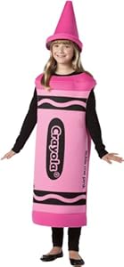 Crayola Tickle Me Pink Crayon Tween Costume Tween