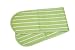 Rushbrookes Butchers Stripe Double Oven Glove Pale Green