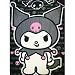 Sanrio KUROMI Devil Goth Skull Fleece Soft Throw Bedding Bed Blanket 50x60