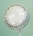 Congratulations Balloon