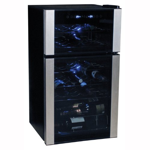 29-Bottle Dual Zone Wine Refrigerator On Sale