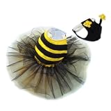BumbleBee Halloween Pet Dog Costume Tulle Dress Clothing Smedium