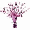 FOIL CENTREPIECE - PINK HAPPY 18TH BIRTHDAY