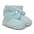 Girls Soft Fluffy Indoor Footwear/Slipper Boots with Pom Poms