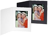 Cardboard Photo Folders 5x7 Vertical (25 Pack)