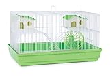 IMAGE OF Prevue Hendryx SP2060G Deluxe Hamster and Gerbil Cage, Lime Green