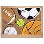Melissa & Doug Deluxe All-Star Sports Cork Board