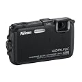 Nikon Coolpix AW100 Outdoor-Digitalkamera (16 Megapixel, 5-fach opt. Zoom, 7,5 cm (3 Zoll) Display, bildstabilisiert, wasserdicht bis 10m, k�lteresistent, GPS) schwarz