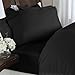 Elegant Comfort 1500 Premier Wrinkle & Fade Resistant 4 pc Sheet Set, Deep Pocket Up to 18