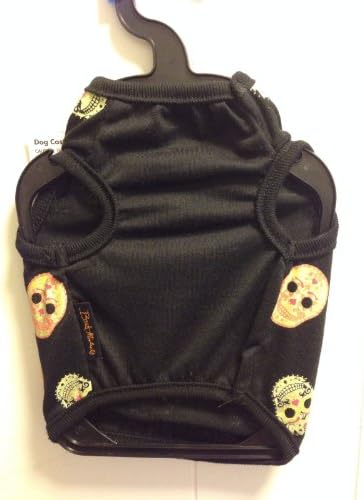 Dog's Skull Print Tank Shirt - Size X-Large