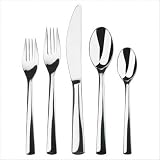 Gourmet Settings Symphony 20-Piece Stainless Steel Flatware Set, Service for 4