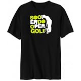T-Shirt Black  Sooper Dooper Golf !  Sports