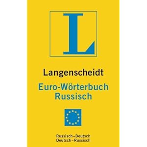 Langenscheidt Euro-Wörterbuch Russisch Langenscheidt Euro-Wörterbuch Russisch