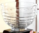 BEEHIVE GLASS BOWL - BEEHIVE COLLECTION BLOWN GLASS ROUND BOWL