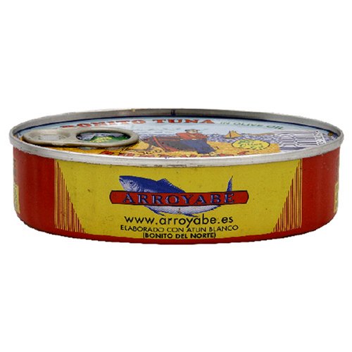 Arroyabe Bonito Tuna in Olive Oil, 4-Ounce Tin (Pack of 4) by Arroyabe