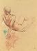 Adonis Wartet (Adonis Waits) by Mica Knorr-Borocco poster print,19.5 in. x 27.5 in. Image