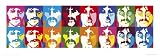 GB eye Ltd, Art Print, The Beatles, Sea of Colours, (33x95cm)