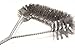 BK Home Kitchen-BBQ Grill Brush-18 Inch-Safe and Effective BBQ Cleaner-No Bristle Grill Brush-Extra Wide Grill Scraper-Perfect for All Types of Grills and Barbeques