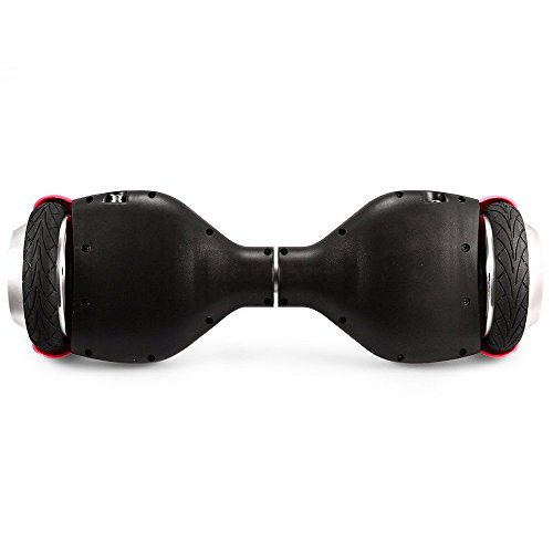 Children Self-balancing Scooter Electronic Hoverboard Scooter with LED Lights(US Plug Red)