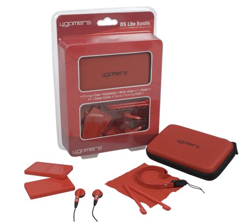 A4T Red Accessory Bundle for DS Lite (Nintendo DS)