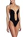 Fashion Forms Women's U Plunge Body Suit, Black, Large