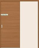 LIXIL ウッディーライン 片引戸標準タイプ 上吊方式 ノンケーシング枠 WUK-CFC 錠無し 引手(シャインニッケル) (W1824mm×H2023mm, クリエラスク)