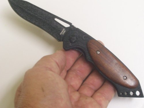 New Pocket Knife Fine Edge Folding Stainless Hunting