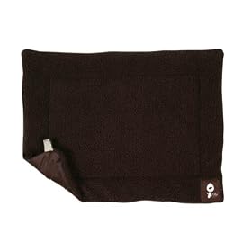 Yap Roventa Cage and Carrier Mat, Choc Faux Lambswool, 18 x 24 inch