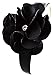 Girls Ruby Satin Flower Arch Headband By Funny Girl Designs