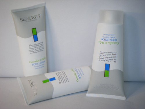 3 X Seacret Dead Sea Spa Body Lotion Secret Cucomber & Melon Scent