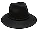 D&Y Women's Winter 100% Wool Felt Cloche Brim Floppy Fedora Hats with Hair Tie