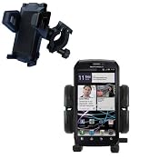 Bike Handlebar Holder Mount System for the Motorola Photon 4G - Gomadic Brand