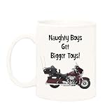 Harley Touring Mug (Naughty Boys Get Bigger Toys!)