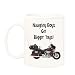 Harley Touring Mug (Naughty Boys Get Bigger Toys!)