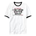 T-Shirt Ringer White  I Only Speak Scottish Gaelic  Languaje