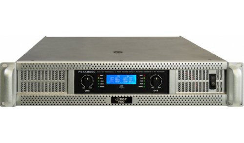 Pyle-Pro PEXA8000 19'' Rack Mount 8000 Watts Professional Power Amplifier w/ Digital SMT Technology