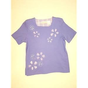 Buy Alfred Dunner Caribbean Cool Square Neck Shirt by Alfred Dunner