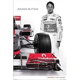 (24x36) McLaren Jenson Button Formula One F1 sports Poster Print